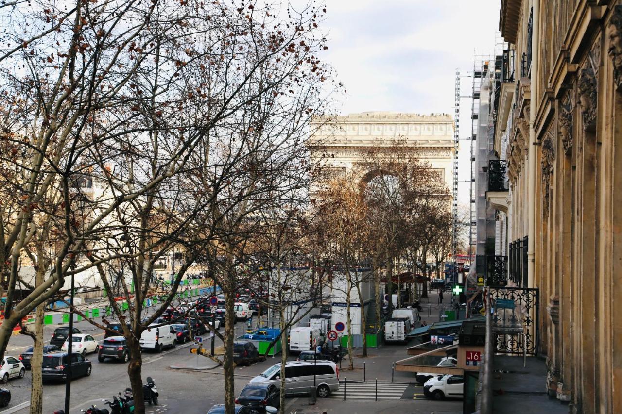 פריז Suite Junior Avec Balcon Et Vue Sur Arc De Triomphe מראה חיצוני תמונה